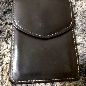 Perry Ellis leather mini wallet